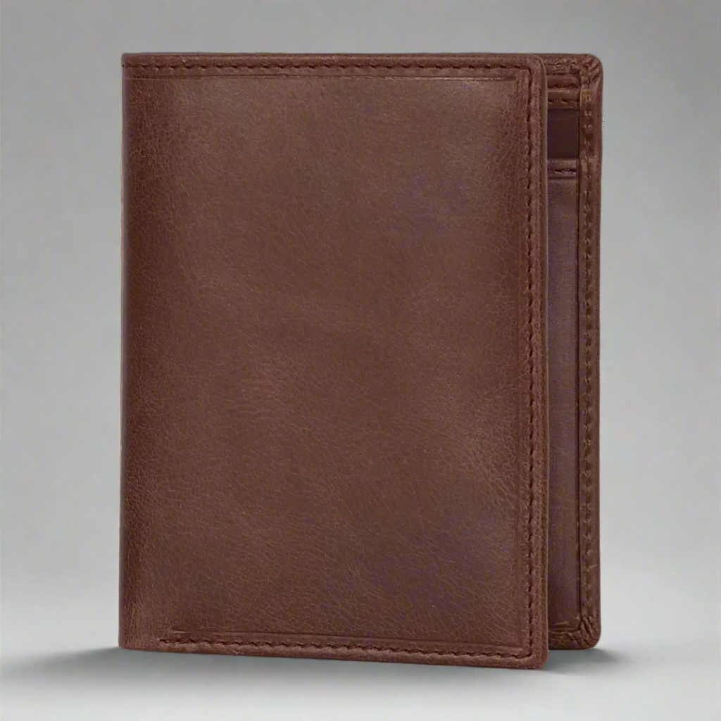 MET Men’s Upright Leather Wallet Boutique of Leathers/Open Road