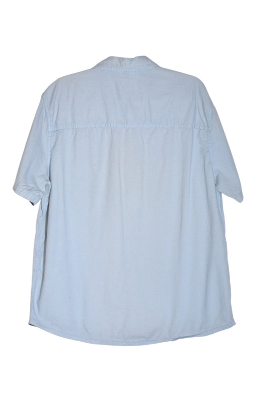 IO Men Button Down Tops Regular fit in Blue - XL Koop