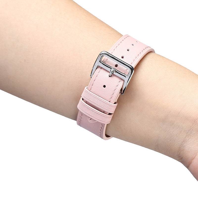 Leather smart watch strap - Velora
