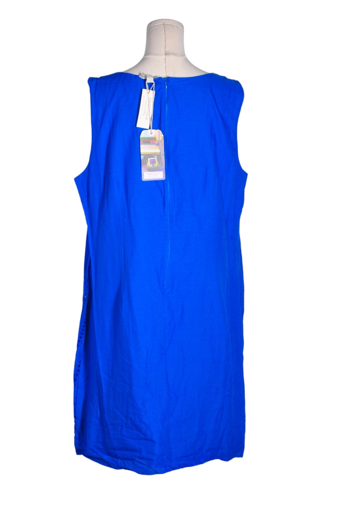 ORIENTIQUE Women Shift Dresses Regular fit in Blue - XL Koop