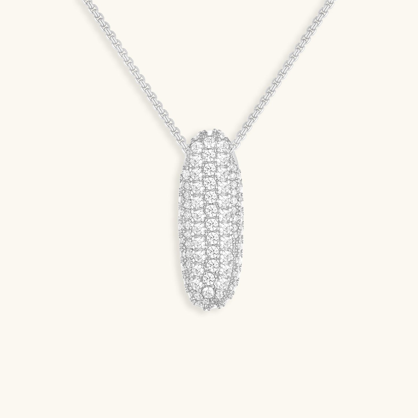 18k Gold Initial Diamond Necklace for Women – Personalized Customizable Pendant, Hypoallergenic and Waterproof - Velora