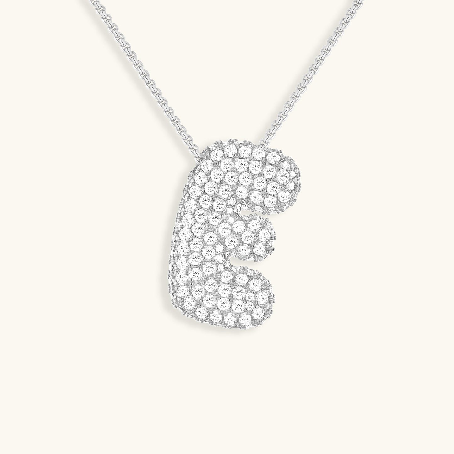 18k Gold Initial Diamond Necklace for Women – Personalized Customizable Pendant, Hypoallergenic and Waterproof - Velora