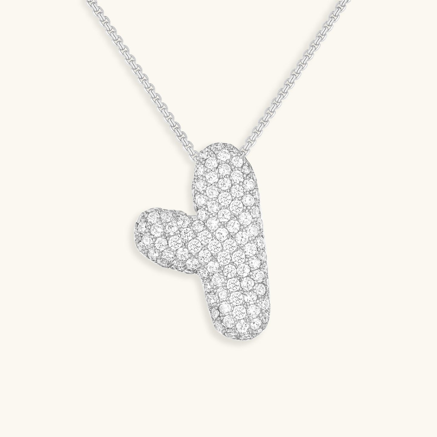 18k Gold Initial Diamond Necklace for Women – Personalized Customizable Pendant, Hypoallergenic and Waterproof - Velora
