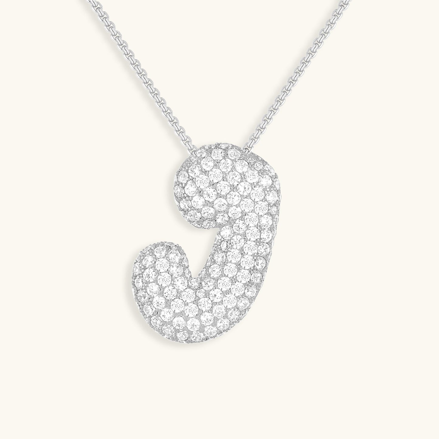 18k Gold Initial Diamond Necklace for Women – Personalized Customizable Pendant, Hypoallergenic and Waterproof - Velora