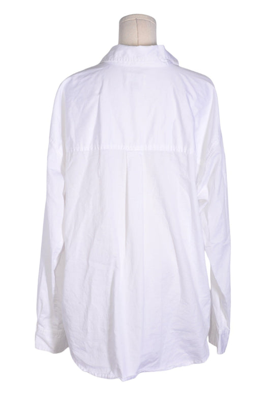 AMERICAN EAGLE Women Button Down Tops Regular fit in White - L Koop