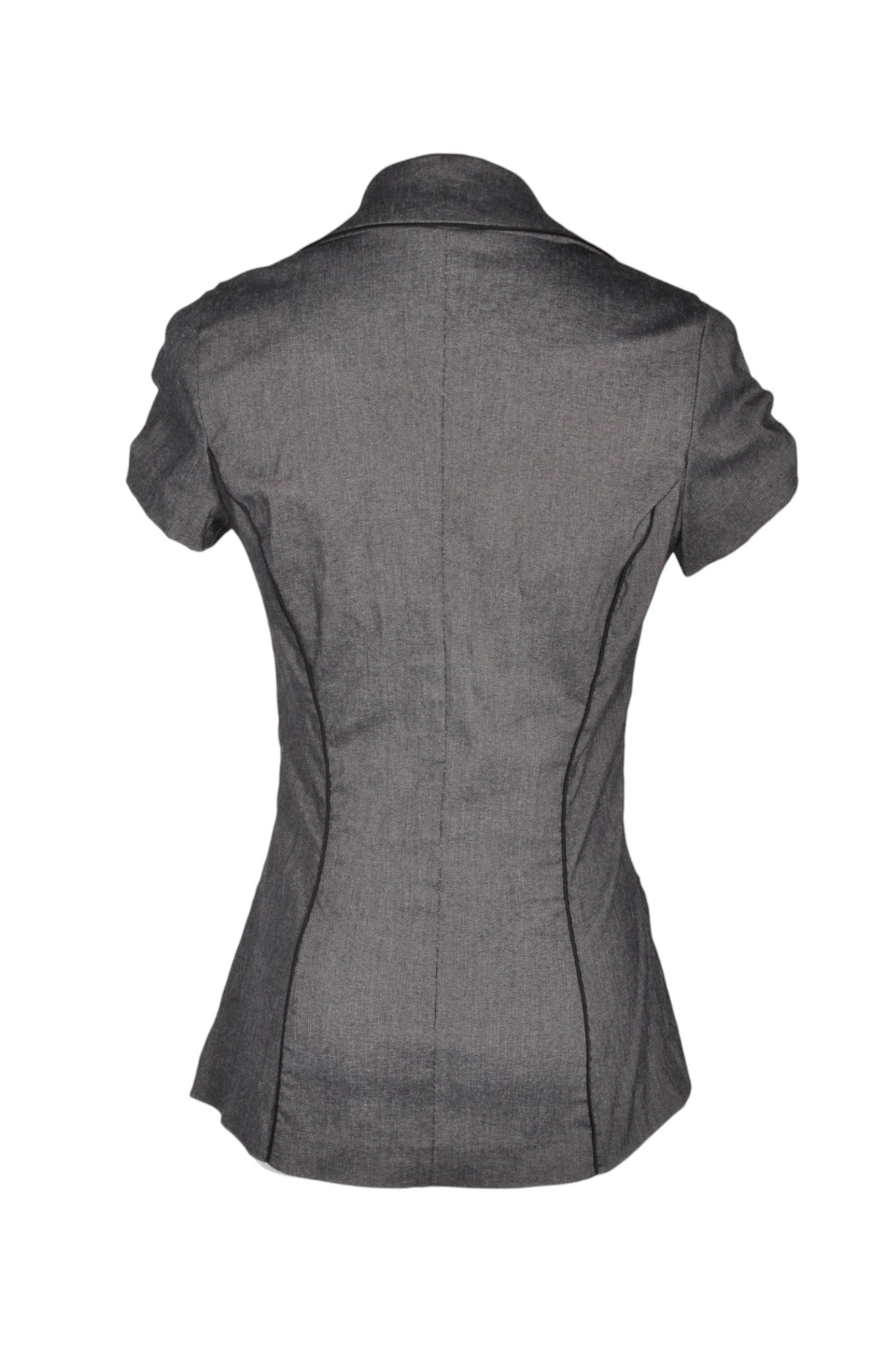 DYNAMITE Women Button Down Tops Regular fit in Gray - S Koop