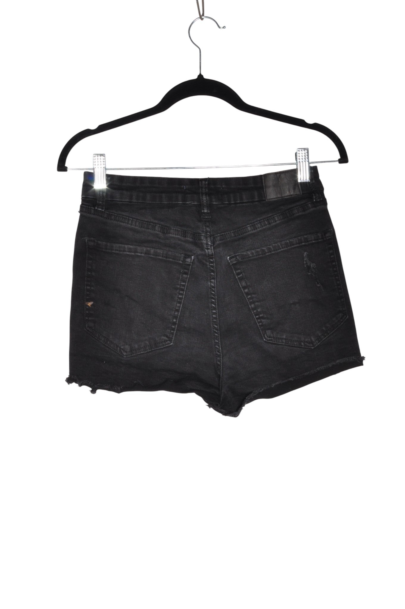 AEROPOSTALE Women Denim Shorts Regular fit in Black - 0 Koop