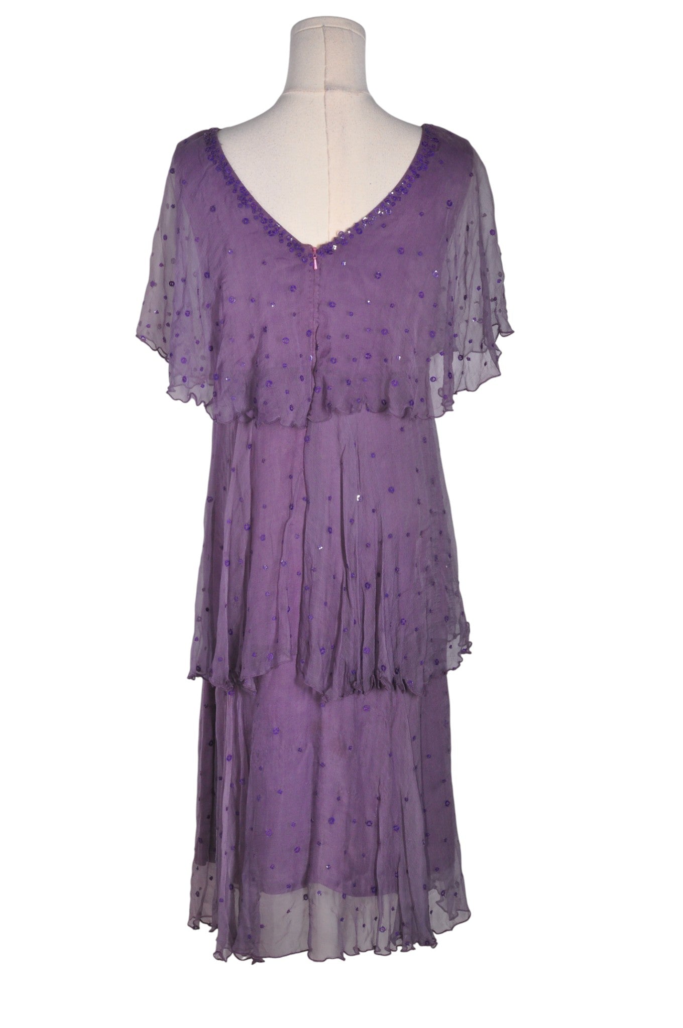 BLANK Women High Low Dresses Regular fit in Purple - M Koop