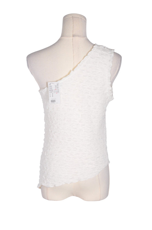 H&M Women Tank Tops Regular fit in White - M Koop