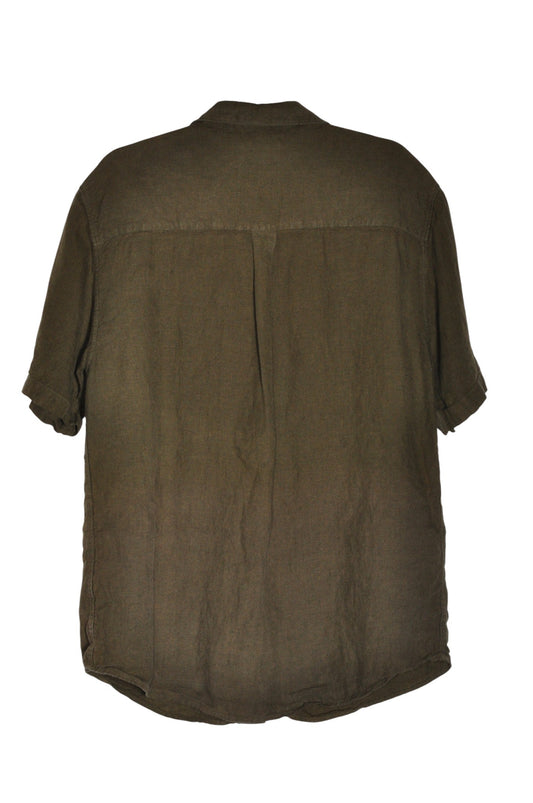 SIMONS Men Button Down Tops Regular fit in Green - L Koop
