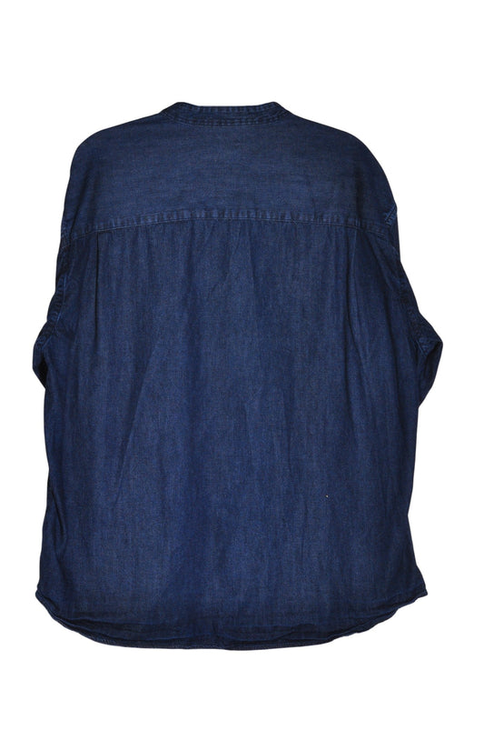 UNIQLO Men Denim Tops Regular fit in Blue - XL Koop