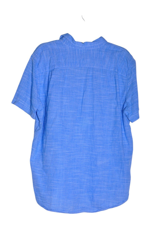 AMERICAN EAGLE Women Button Down Tops Regular fit in Blue - L