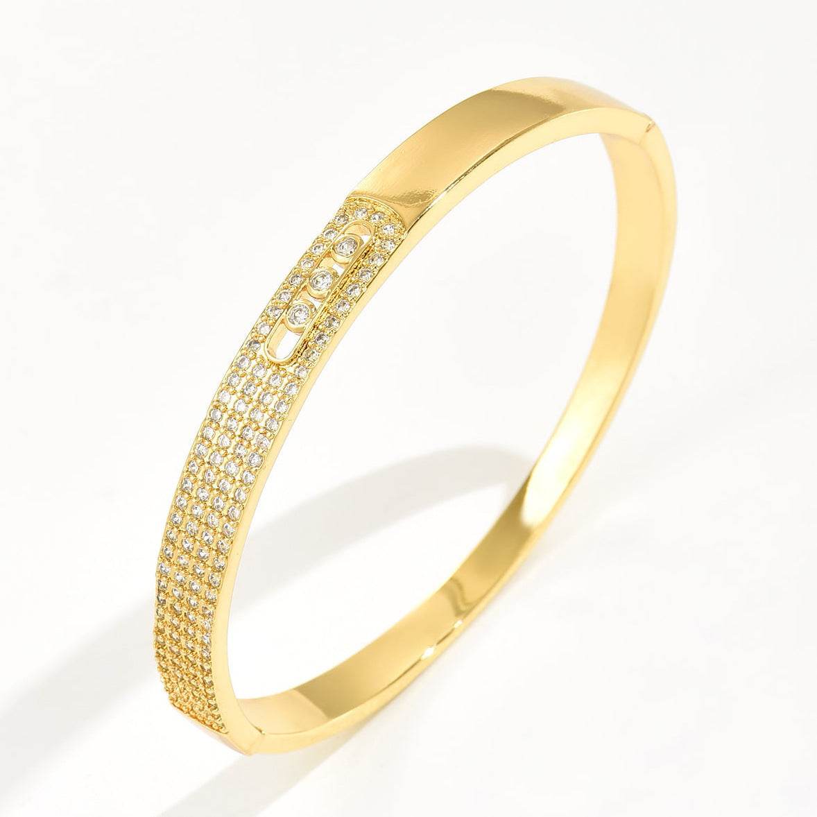 Special-interest Design Copper Plated Gold Bracelet For Women - Velora