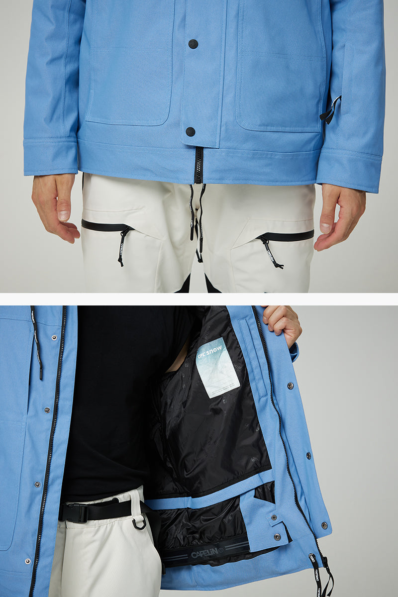 Rocket Unisex Snowboard Jacket - Velora
