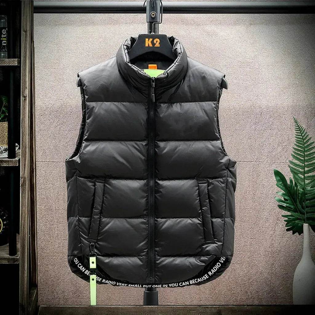 Men's Winter Vest Jacket Sleeveless Down Vest for Men Puffer Vest - Velora