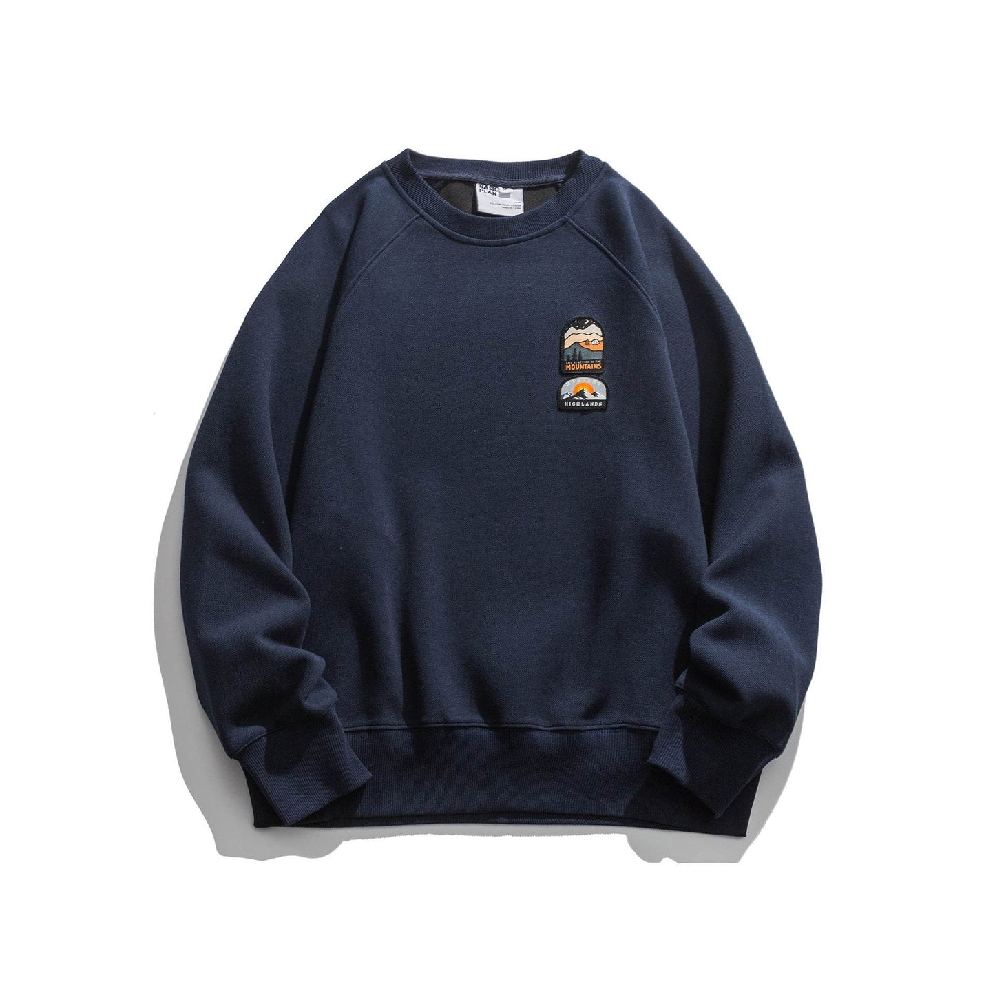 New Simple Drop-shoulder Sleeve Sweater For Men - Velora