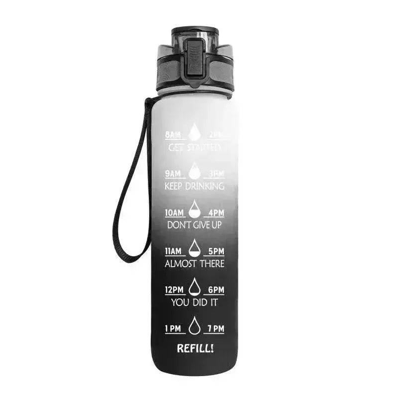 1L Tritan Hydrated Water Bottle for Sport Fitness - Velora
