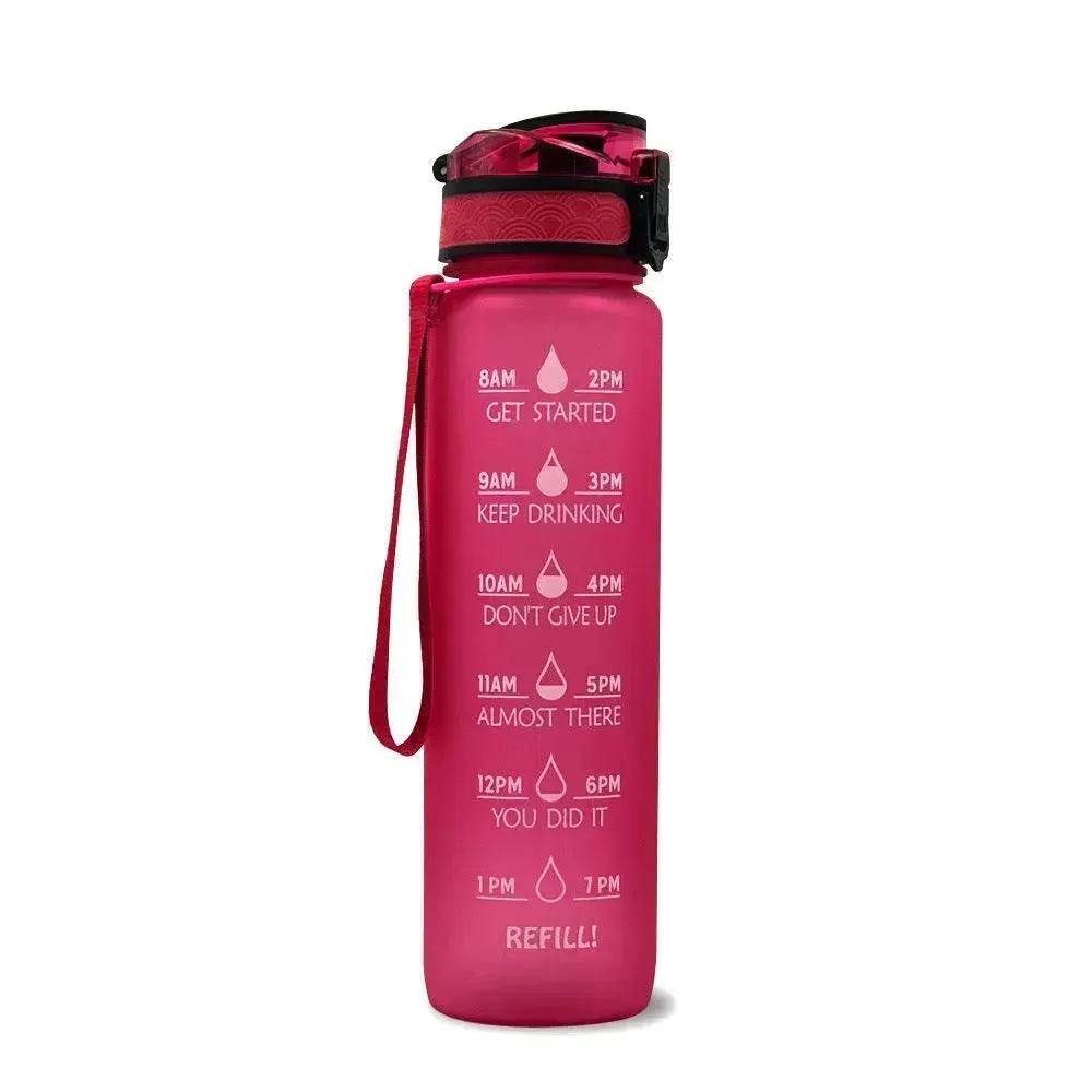 1L Tritan Hydrated Water Bottle for Sport Fitness - Velora
