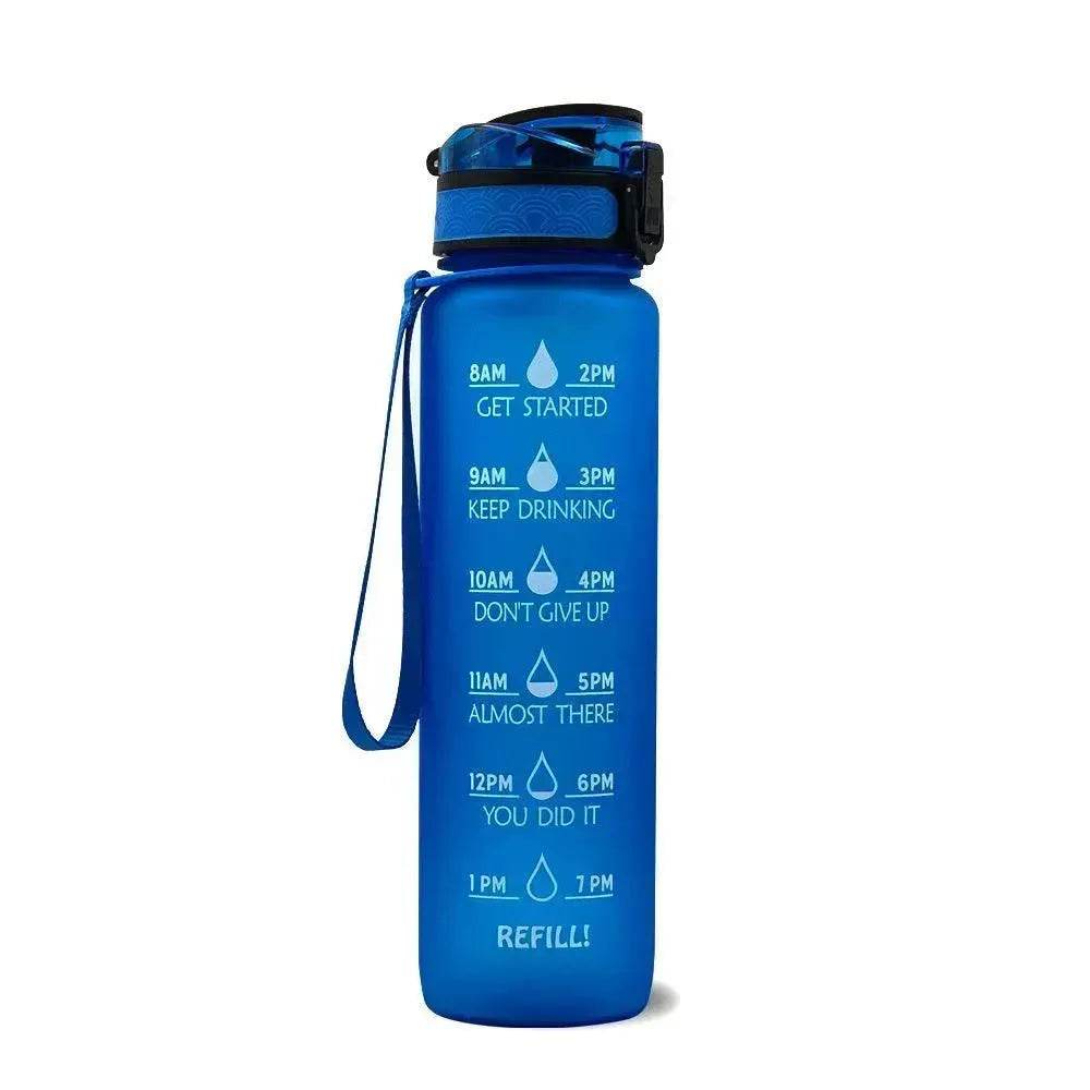 1L Tritan Hydrated Water Bottle for Sport Fitness - Velora
