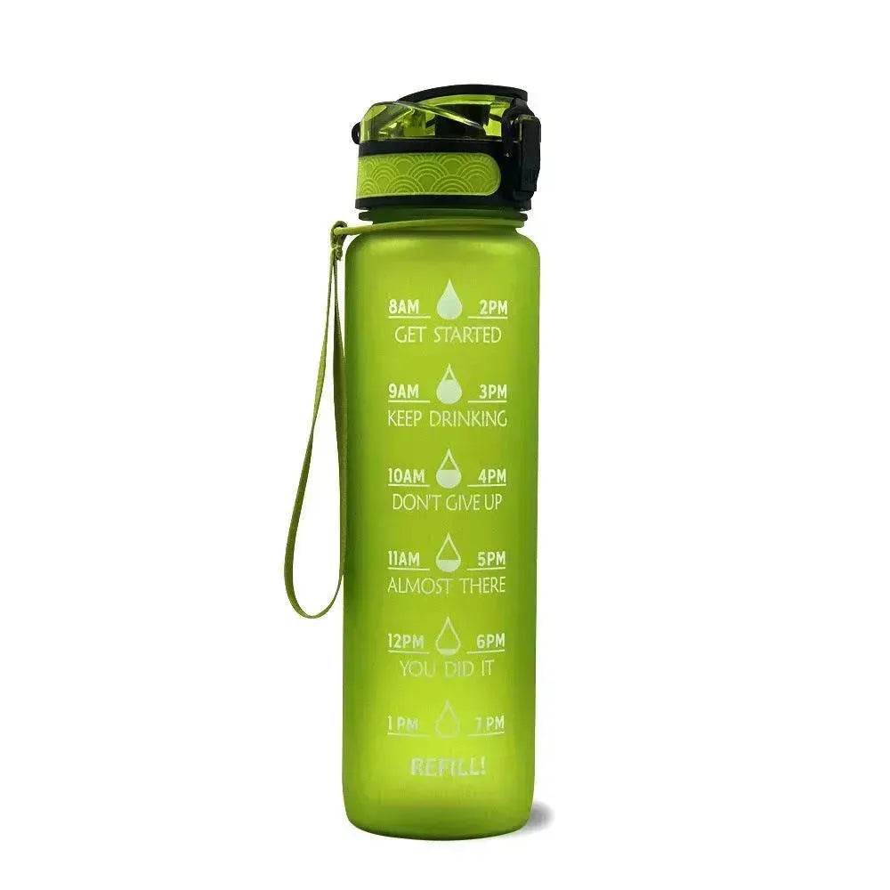 1L Tritan Hydrated Water Bottle for Sport Fitness - Velora