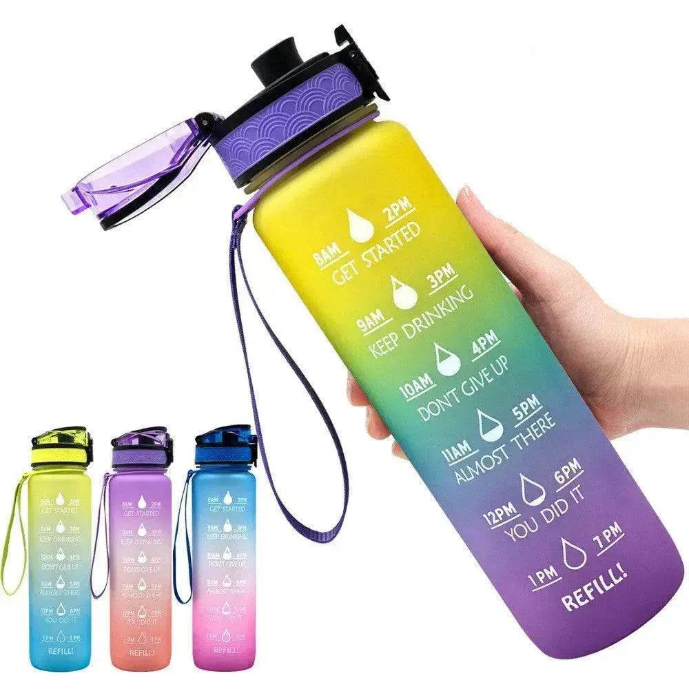 1L Tritan Hydrated Water Bottle for Sport Fitness - Velora