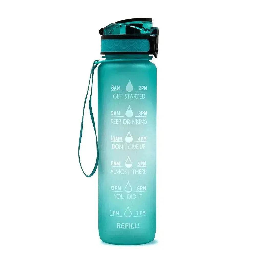 1L Tritan Hydrated Water Bottle for Sport Fitness - Velora
