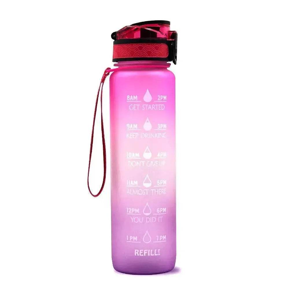 1L Tritan Hydrated Water Bottle for Sport Fitness - Velora