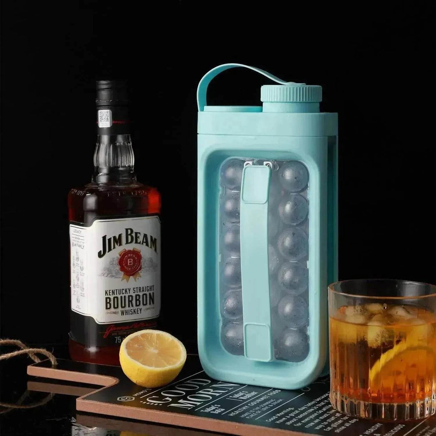2-in-1 Portable Quick Release Ice Ball Cold Kettle Summer Kitchen Gadgets - Velora