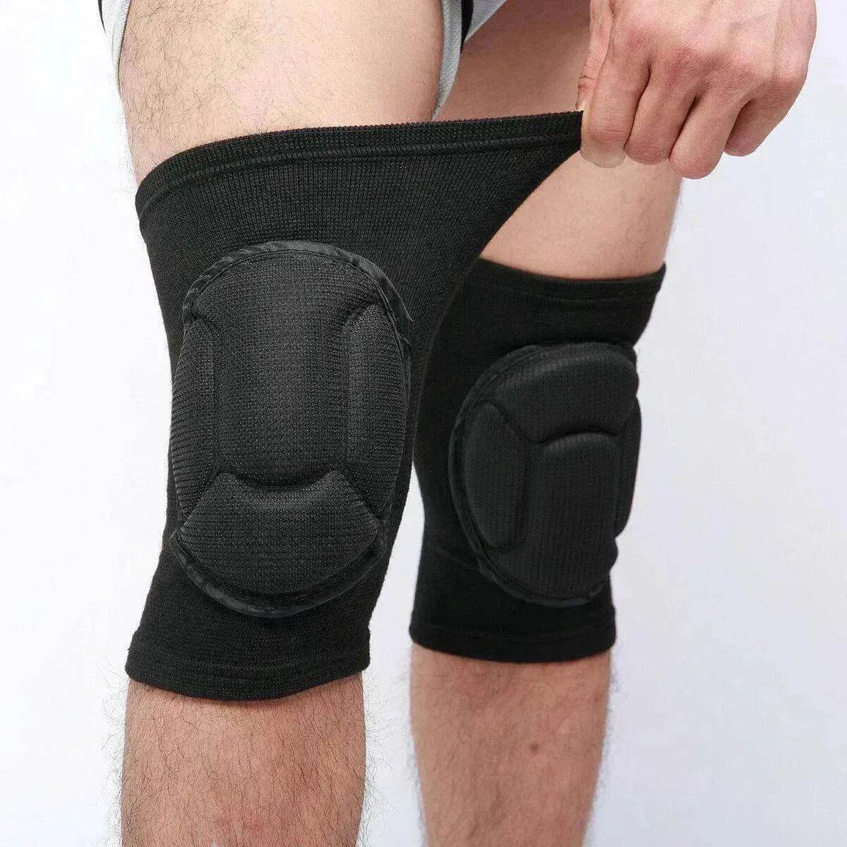 2 x Professional Knee Pads Leg Protector For Sport Work Flooring Construction - Velora