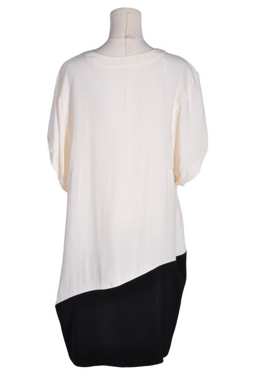 ZARA Women Drop Waist Dresses Regular fit in White - XL - Velora