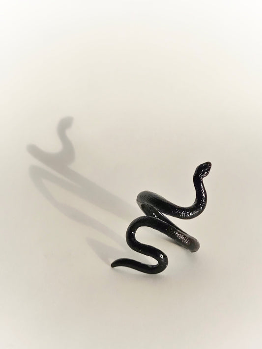 Black Snake Ring - Velora