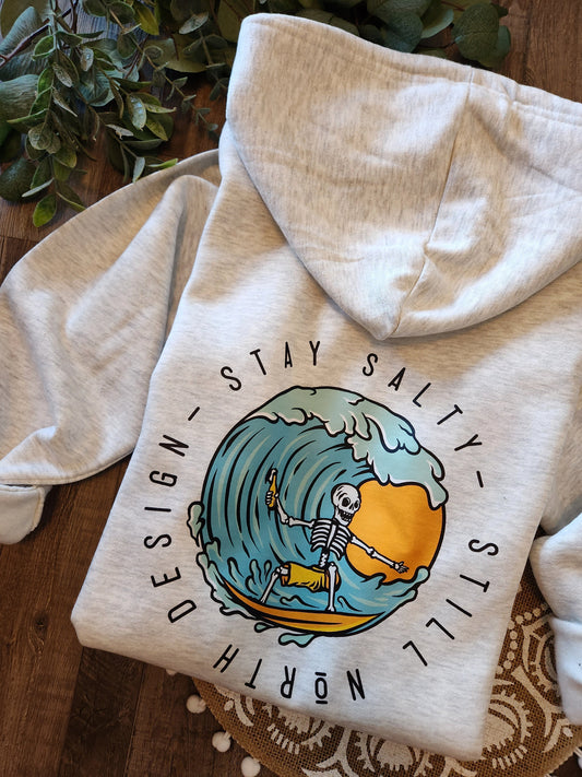 2025 STAY SALTY HOODIE - Velora