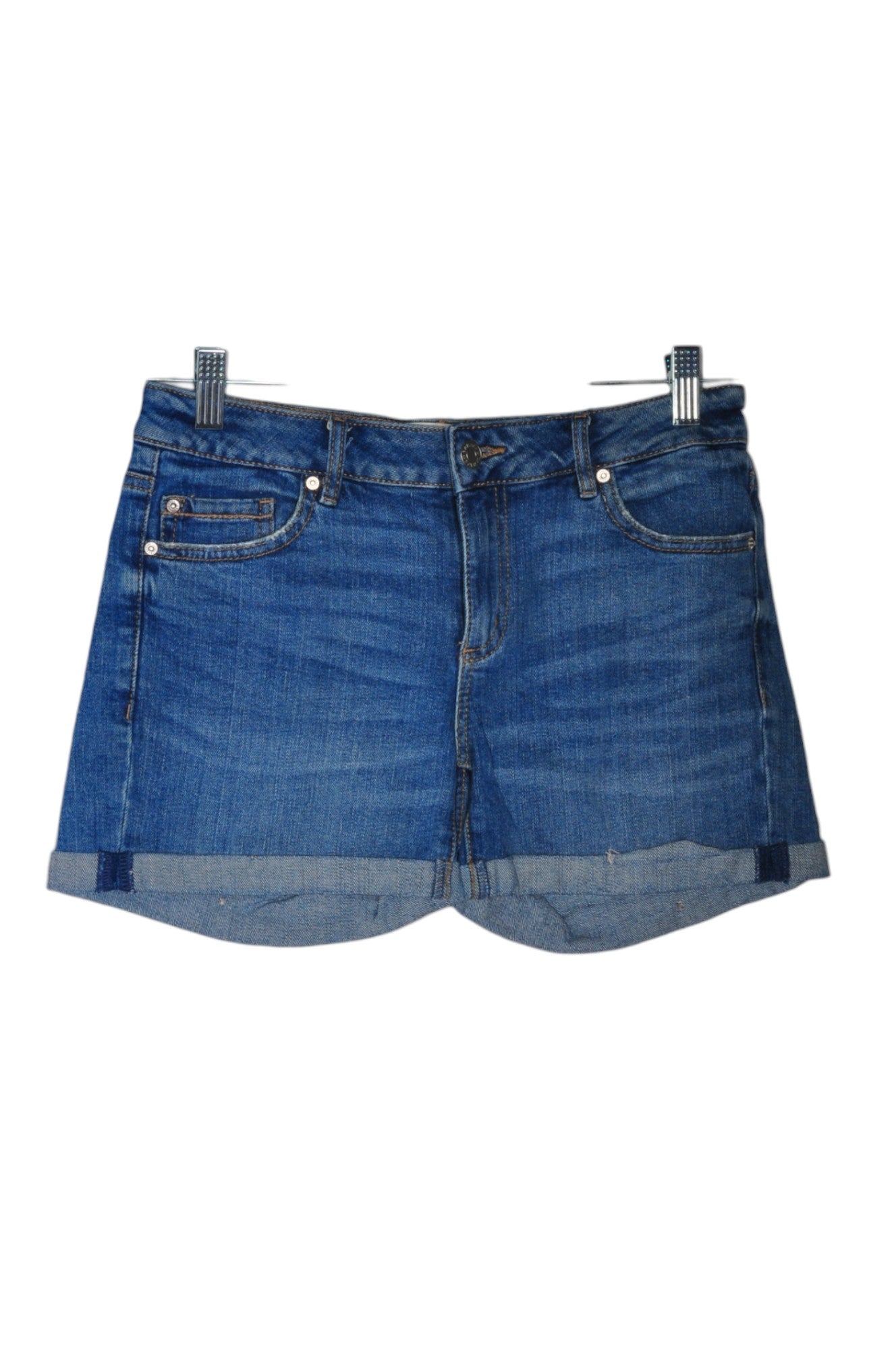 GARAGE Women Denim Shorts Regular fit in Blue - 5 - Velora