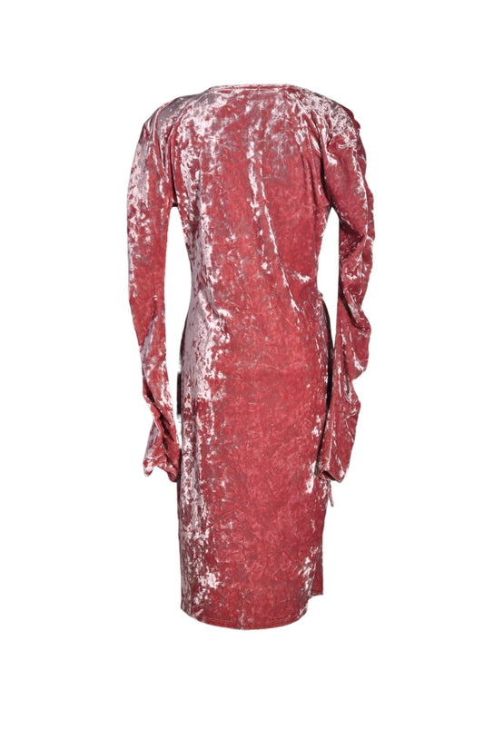 LEITH Women Wrap Dresses Regular fit in Brown - M - Velora