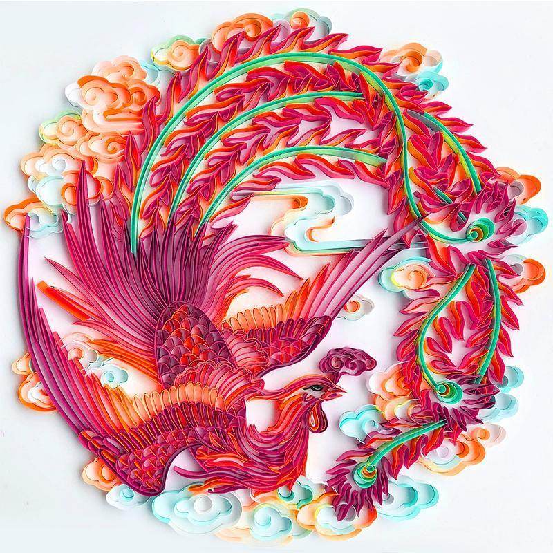 Quilted Paper Painting Creative Handmade Crafts - Velora