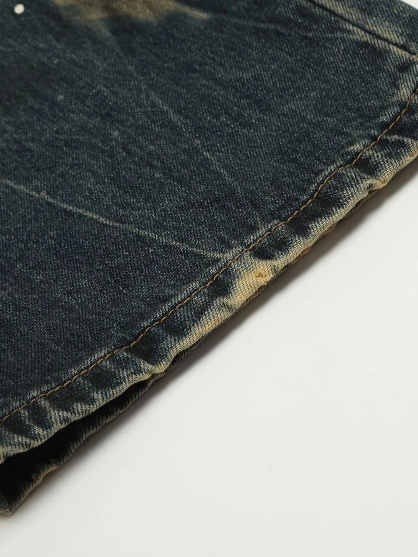 Men's Wash Loose Fit Jeans - Velora