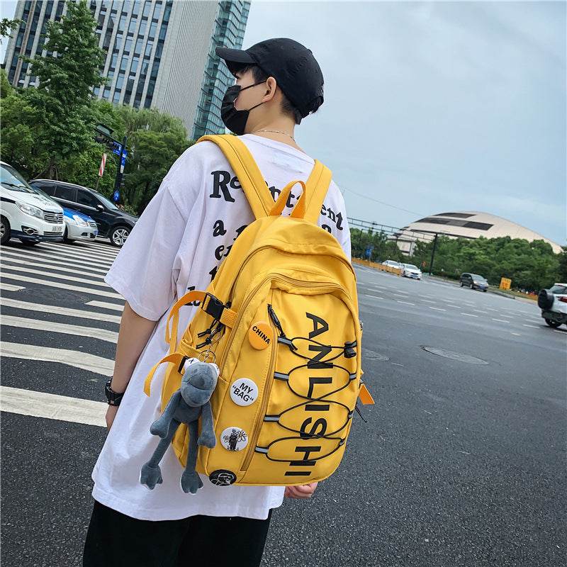 Unisex Teen Large Capacity Sports College High School Backpack - Velora