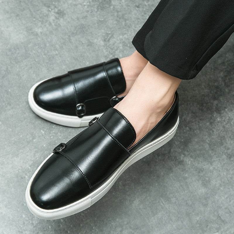 Fashion Loafers Men's Business Casual Slip-on Flats Shoes - Velora