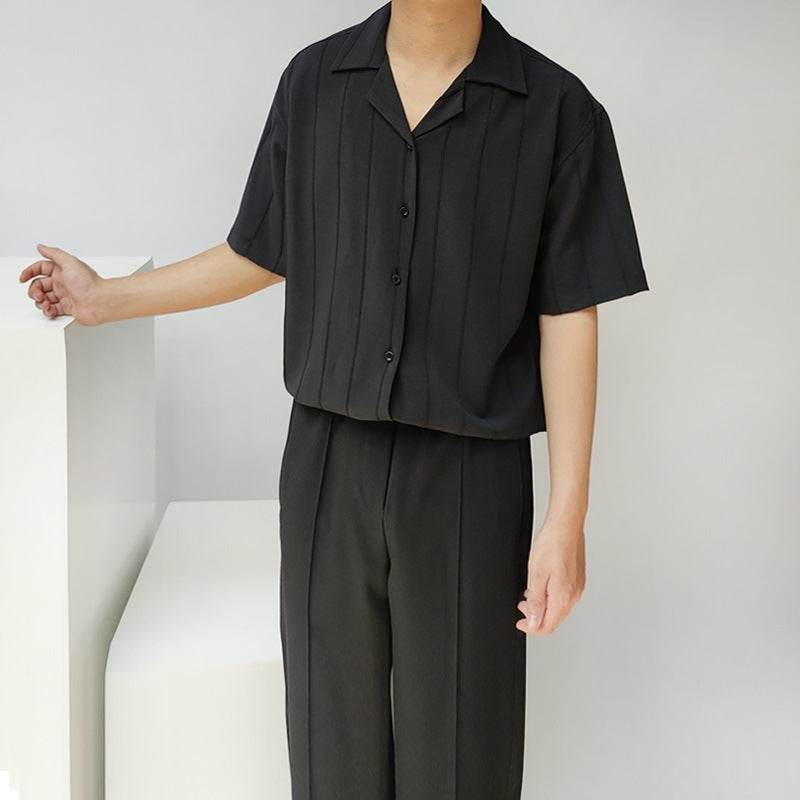 Men's Half Short Sleeve Shirt - Velora