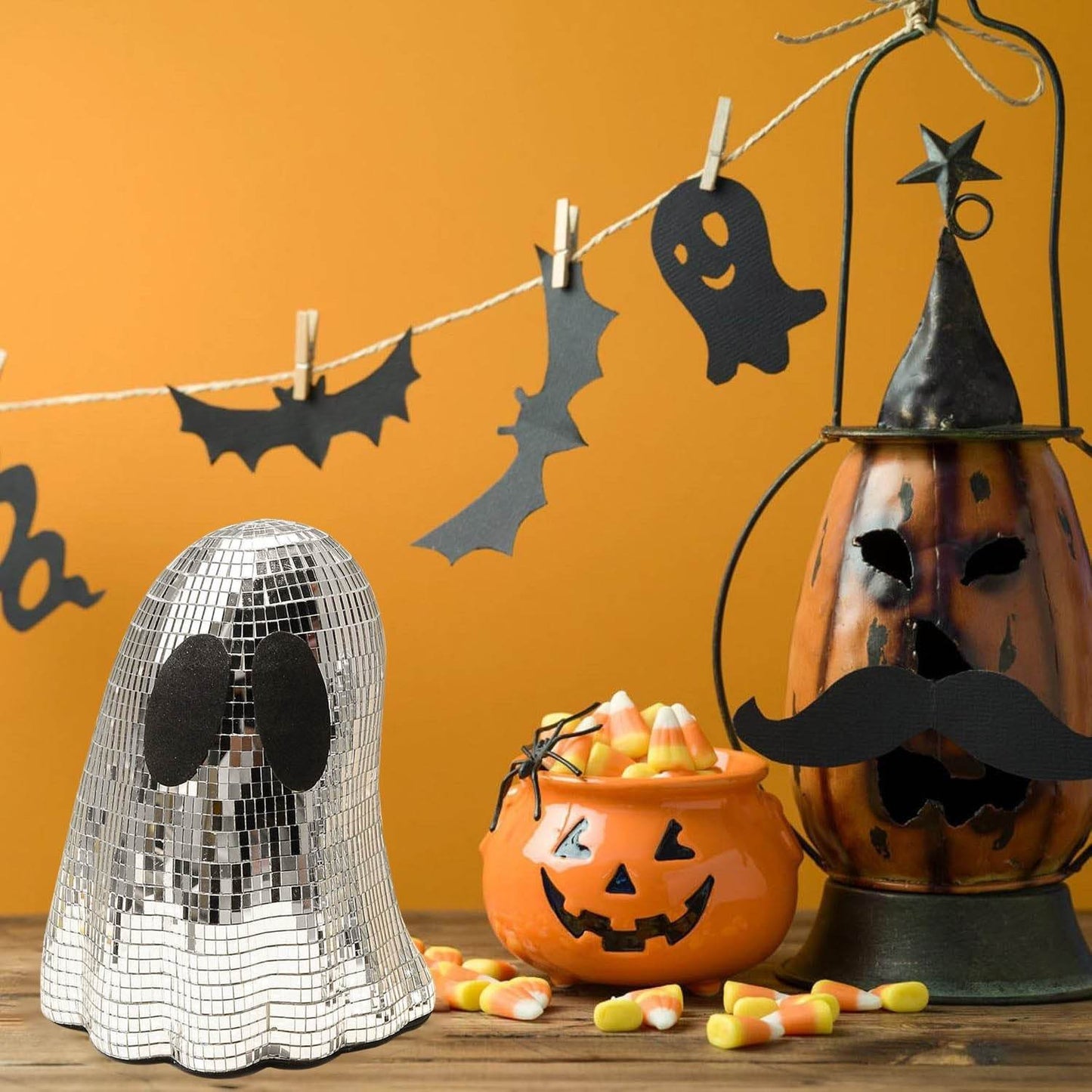 Halloween Diss Cute Mosaic Mirror Patch Decoration Desktop Decoration - Velora