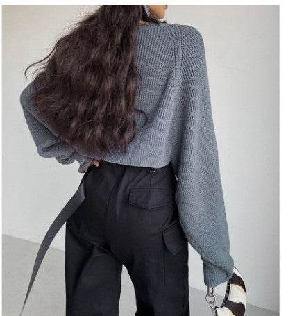 Women's Loose And Slim Knitted Cardigan Coat - Velora