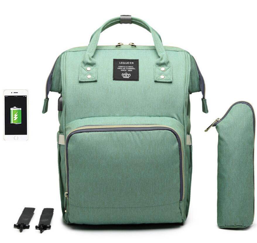 Large Capacity Diaper Bag Mummy Nursing Nappy Backpacks Travel Baby - Velora