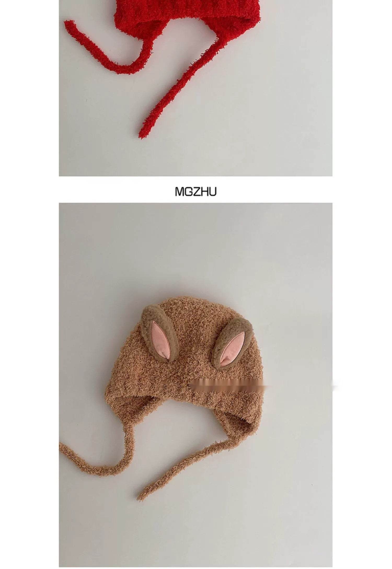 Baby Hat Autumn And Winter Thickening Knitted Hat - Velora