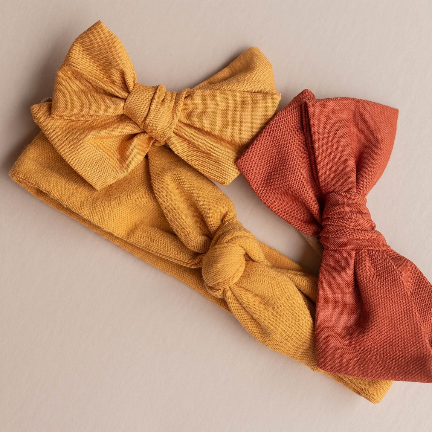 Topknot Headband | Mustard - Velora