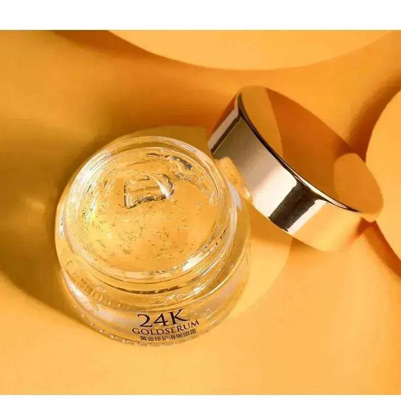 24K Gold Repairing and Smoothing Eye Cream - Velora