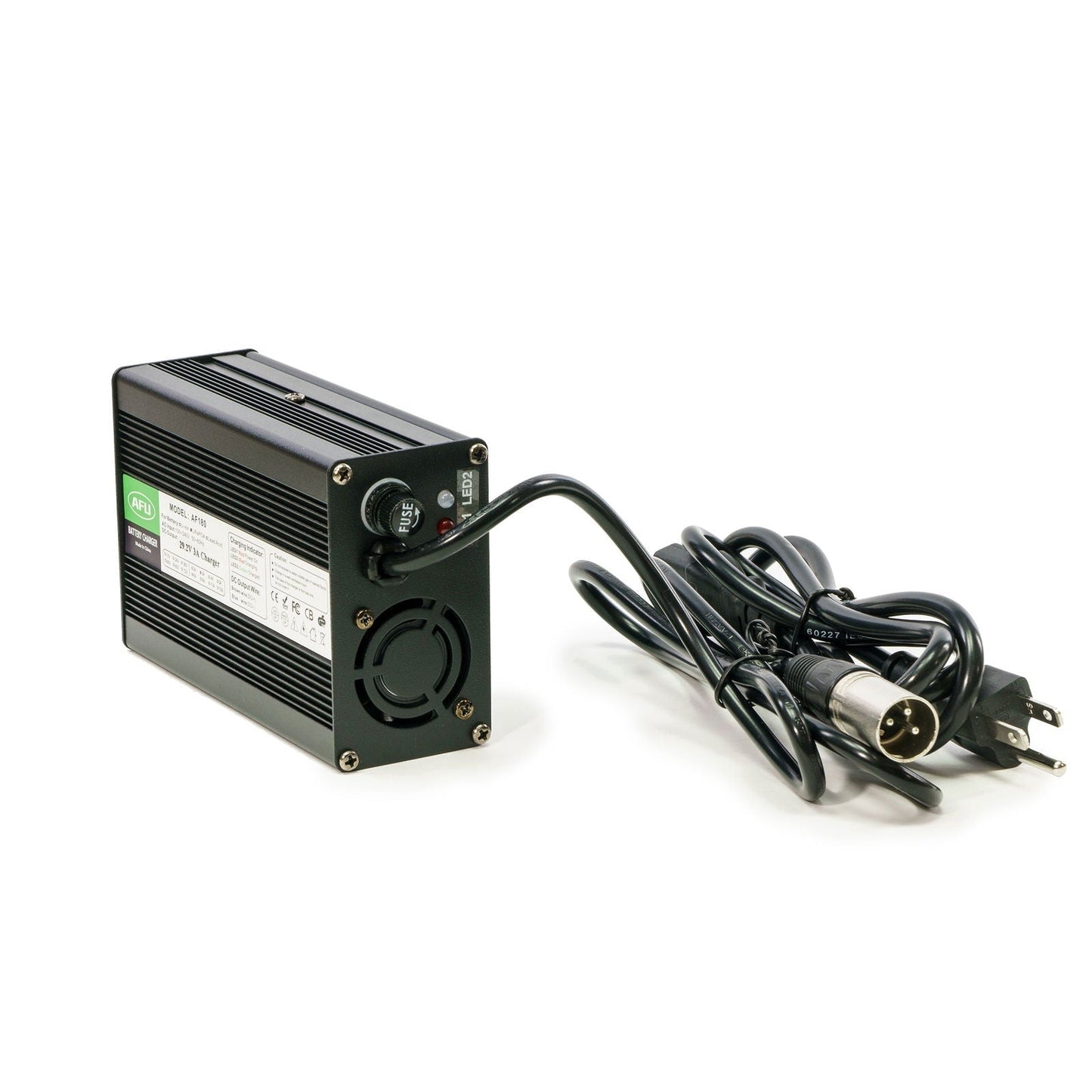 25.6V LiFePO4 Battery Charger, 3A - Velora Luxury Fashion