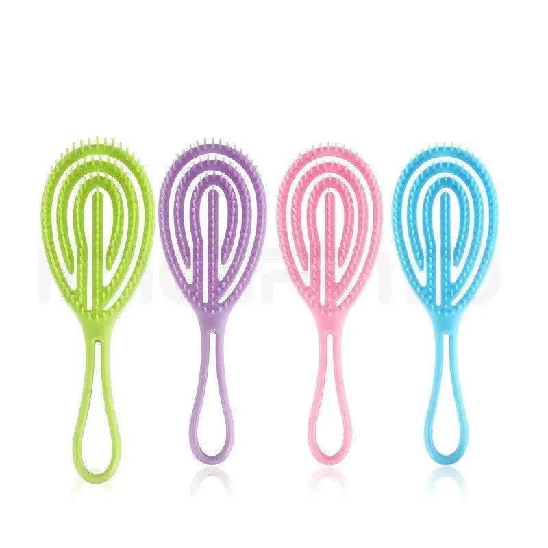 Curly Hair Soft Ribs Massage Comb - Velora