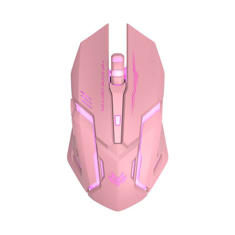 Wireless Charging Silent Gaming Mouse Machinery - Velora
