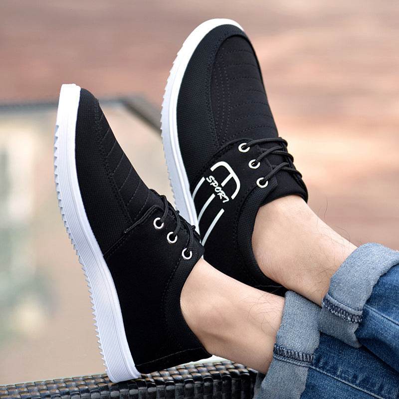 2021 new autumn air shoes men's casual shoes sneakers slip Korean fashion shoes - Velora