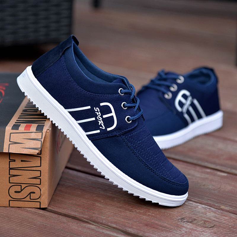 2021 new autumn air shoes men's casual shoes sneakers slip Korean fashion shoes - Velora